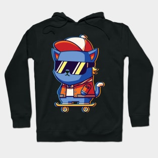 CatSoki Sunglasses Hoodie